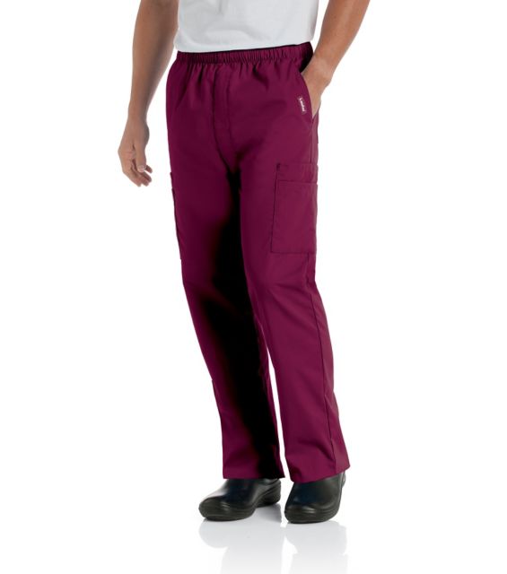 MEN'S CARGO PANT WINE 3XL