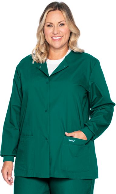 Essentials Women's Warm-Up Jacket Hunter Large