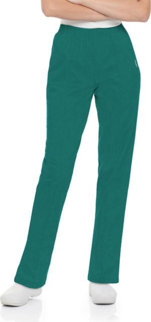 Landau Essentials Women's Tapered-Leg Scrub Pants - Large