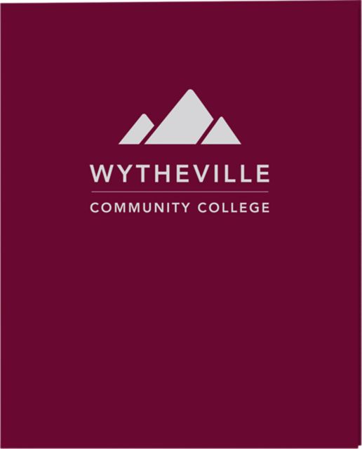 Wytheville Community College 2 Pocket Folder