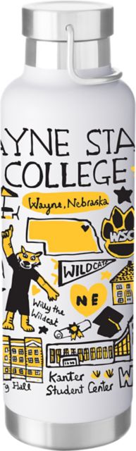Wayne State College 24 oz. Bottle