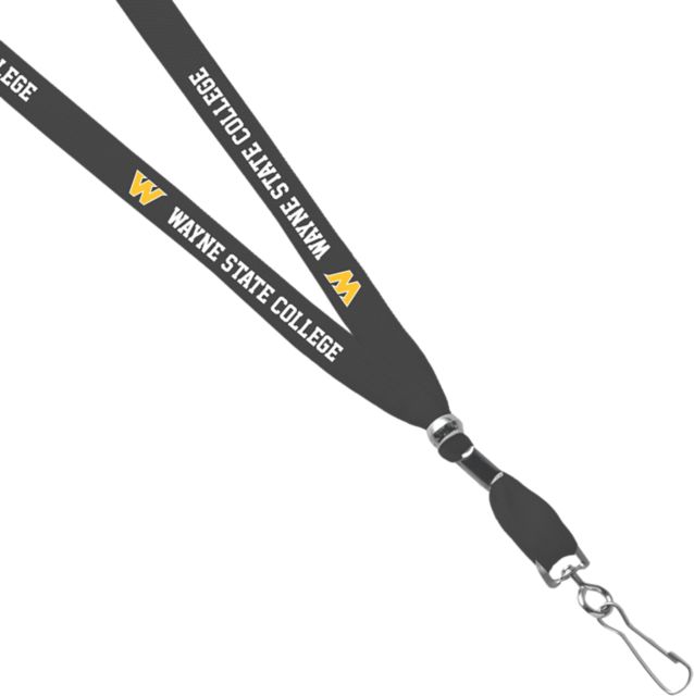 Wayne State College 3/8 '' Swivel Hook Lanyard