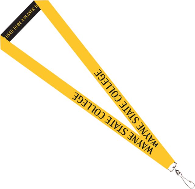 Wayne State College Recycled Lanyard