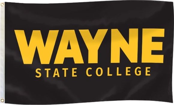 Wayne State College 3x5 Flag