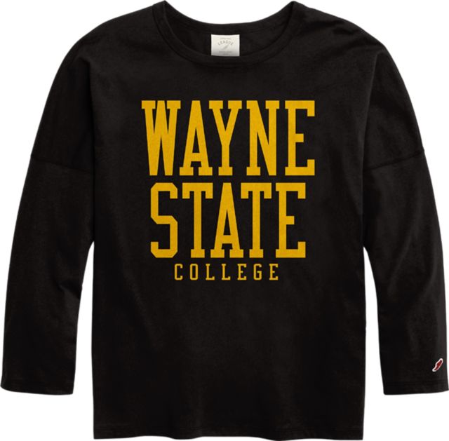 Wayne State College Oversize Long Sleeve T-Shirt