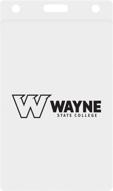 Wayne State College Thumb Notch Card Guard