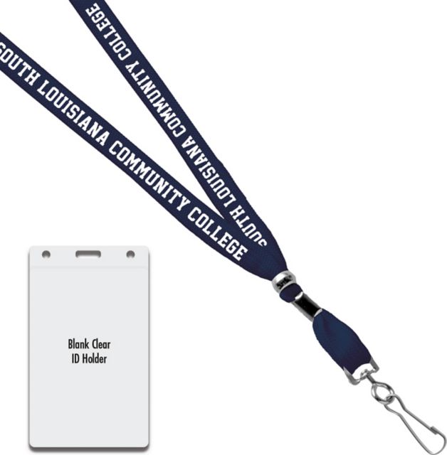 South Louisiana Community College Card Dispenser Lanyard