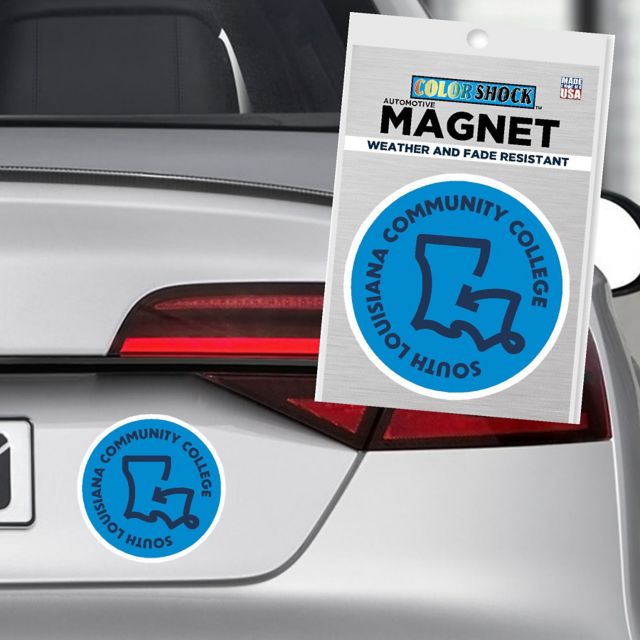 South Louisiana Community College 4" x 4" Magnet