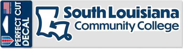 South Louisiana Community College 3x10 Decal