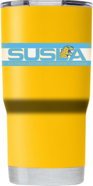 Southern University at Shreveport 20 oz. Vacuum Insulated Striped Tumbler