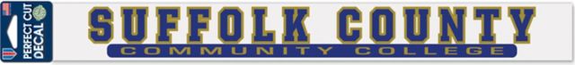 SUNY Suffolk County Community College - Ammerman 2'' x 17'' Perfect Cut Decal