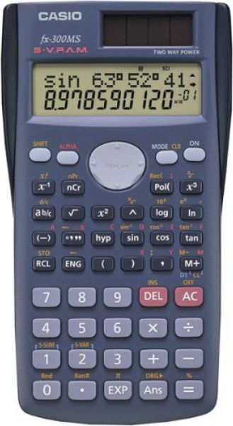 CALC FX300MS CASIO SCI 208FNCT