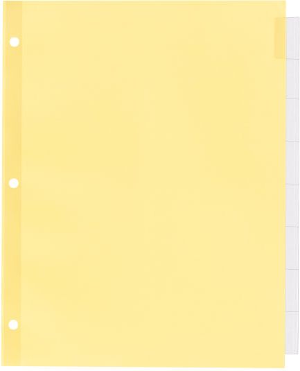 INDEX TAB 8TAB CLEAR ECONOMY