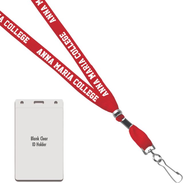 Anna Maria College Card Dispenser Lanyard