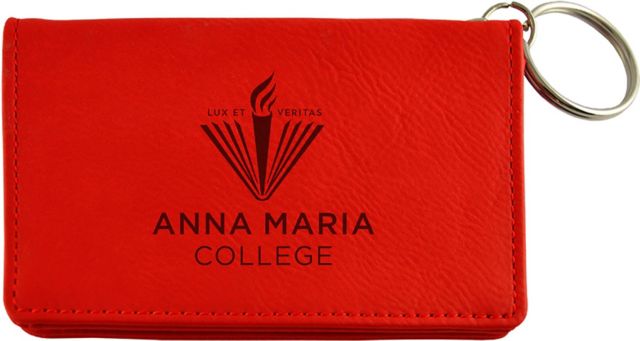 Anna Maria College ID Leather Holder