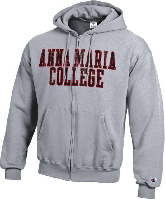 Anna Maria College Full-Zip Hooded Sweatshirt