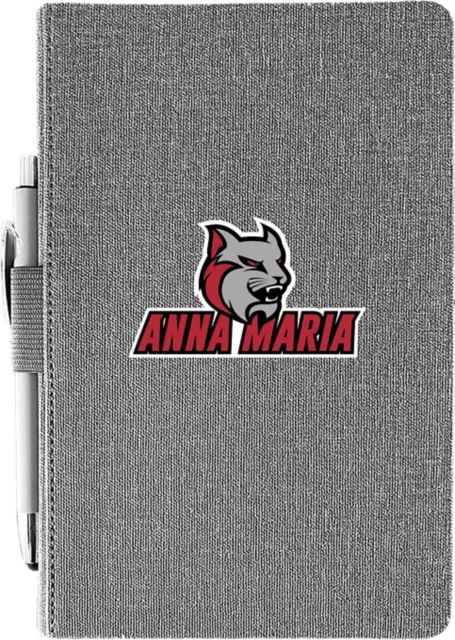 Anna Maria College Journal with Pen