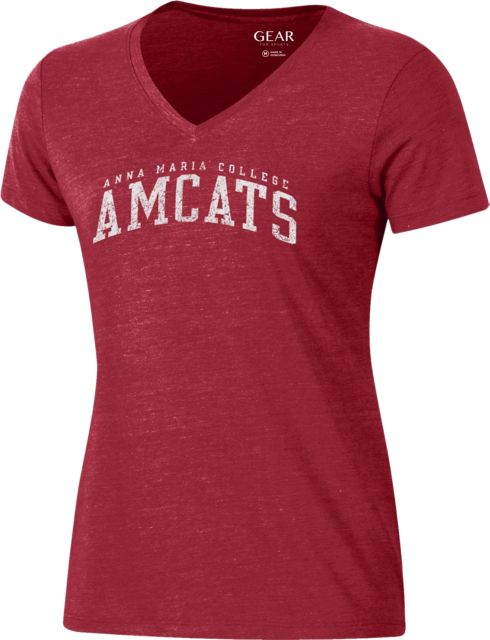 Anna Maria College Amcats Women's Short Sleeve T-Shirt