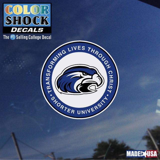 Shorter University Hawks Decal