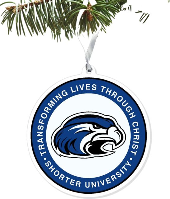 Shorter University Hawks 3 x 4 '' Ornament