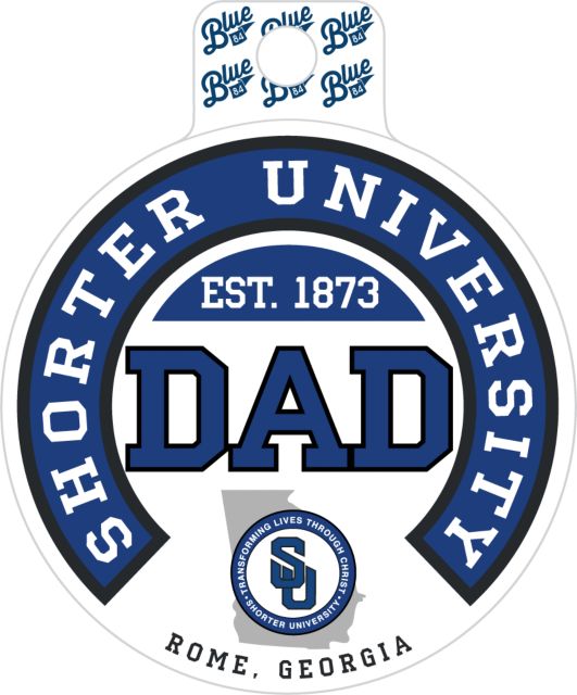 Shorter University Dad Sticker