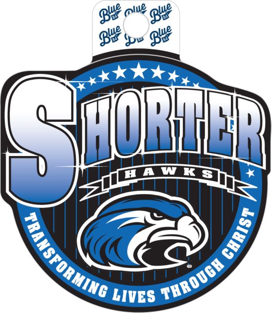Shorter University Hawks Fullsize Sticker