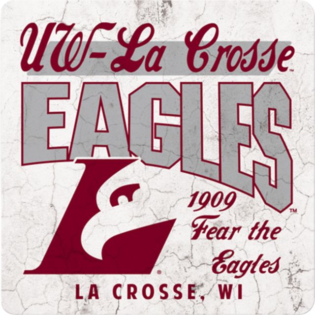 University of Wisconsin - La Crosse Eagles 4x4 Coaster