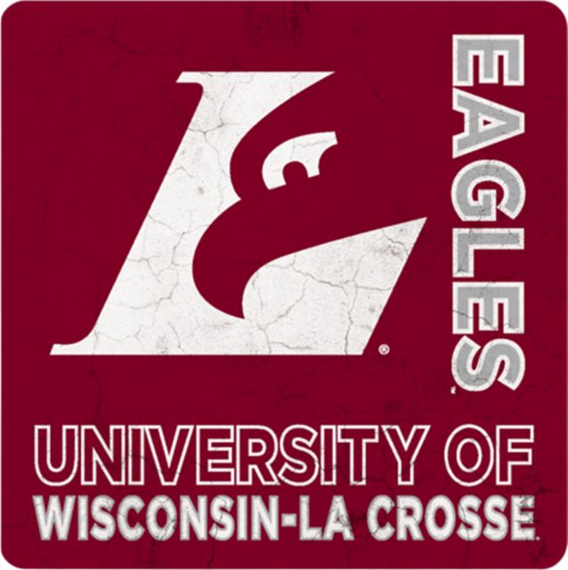 University of Wisconsin - La Crosse Eagles 4" x 4" Coaster