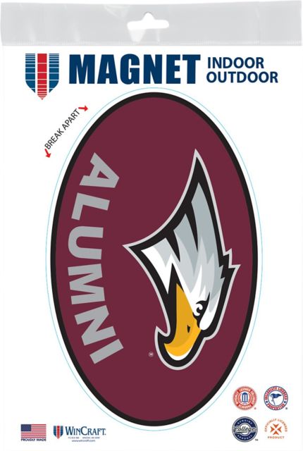 University of Wisconsin - La Crosse Alumni 3.5 x 5.5 Oval Magnet