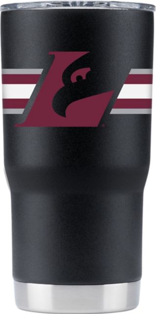 University of Wisconsin - La Crosse 20 oz. Vacuum Insulated Striped Tumbler