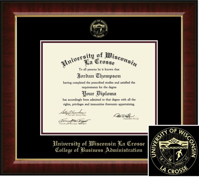 Church Hill Classics Embossed, Business, 8x10, Bachelors, Masters, PhD, Diploma Frame - ONLINE ONLY