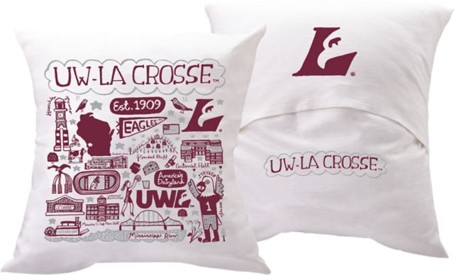 University of Wisconsin - La Crosse 18'' x 18'' Pillow