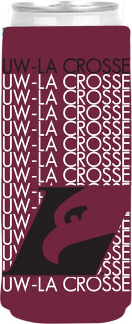University of Wisconsin - La Crosse Eagles Slim Can Coozie