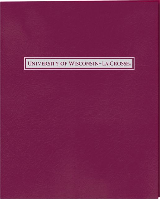 University of Wisconsin - La Crosse 2 Pocket Folder