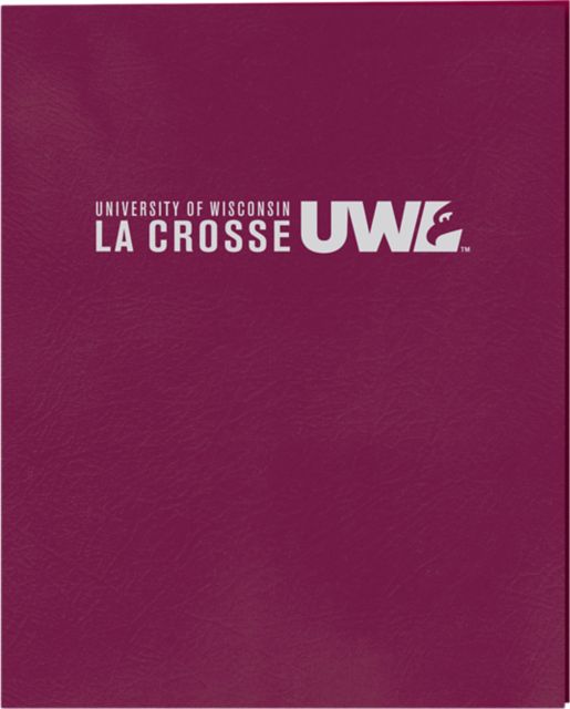 University of Wisconsin - La Crosse Folder 2 Pocket