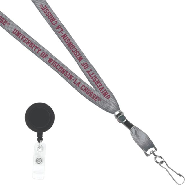 University of Wisconsin - La Crosse Card Dispenser Lanyard
