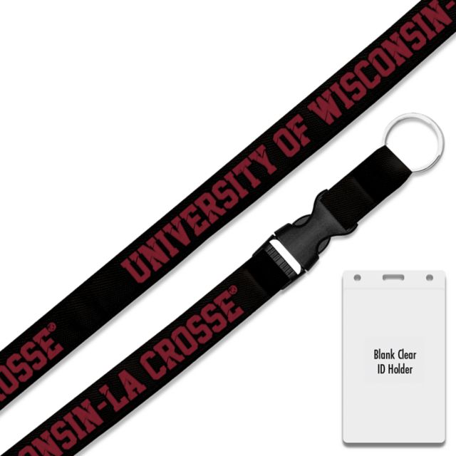 University of Wisconsin - La Crosse 3/4" Woven Lanyard