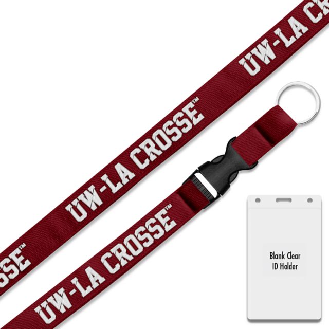 University of Wisconsin - La Crosse 3/4'' Card Dispenser Lanyard