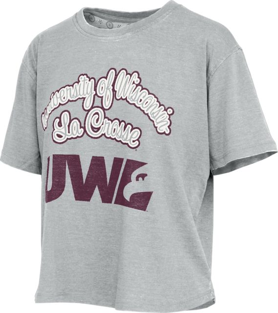 University of Wisconsin - La Crosse Women's  Cropped Short Sleeve T-Shirt