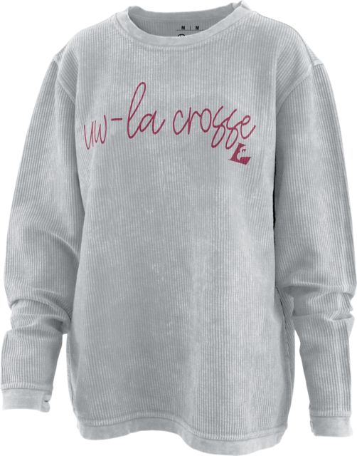 University of Wisconsin - La Crosse Eagles Women's Cord Crewneck Sweatshirt