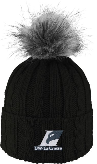 University of Wisconsin - La Crosse Women's Fur Pom Beanie