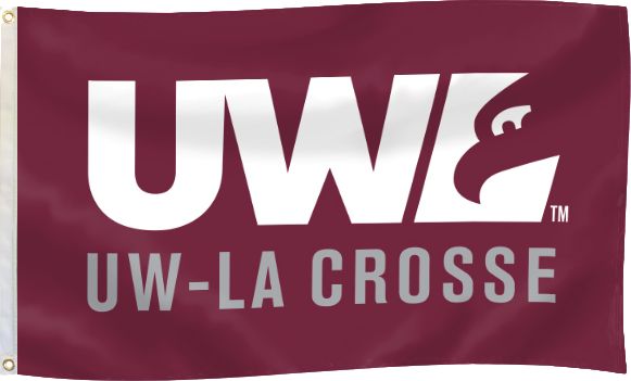 University of Wisconsin - La Crosse 3' x 5' Durawave Flag