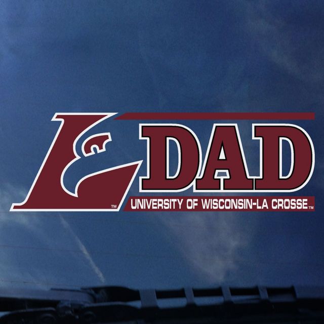 University of Wisconsin - La Crosse Dad Decal
