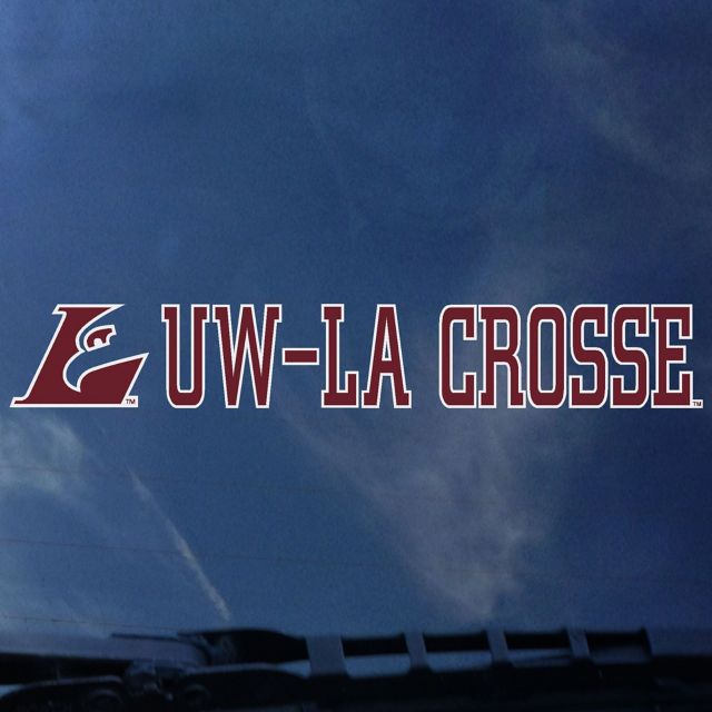 University of Wisconsin - La Crosse Eagles Strip Decal