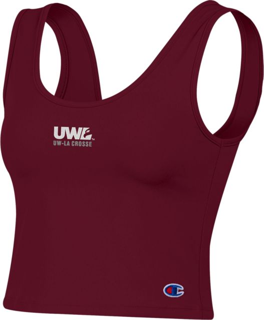 University of Wisconsin - La Crosse Eagles Women's Scoop Neck Crop Tank Top