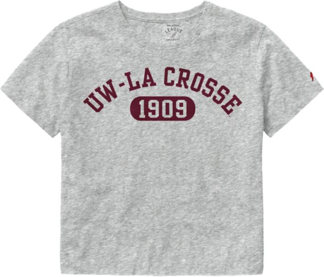 University of Wisconsin - La Crosse Women's Crop Short Sleeve T-Shirt