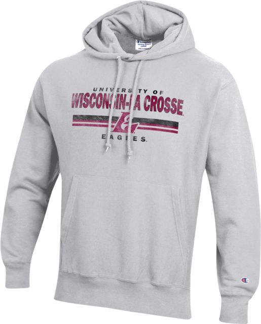 University of Wisconsin - La Crosse Eagles Reverse Weave Hood