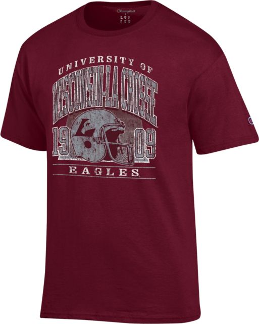 University of Wisconsin - La Crosse Eagles Helmet Short Sleeve T-Shirt