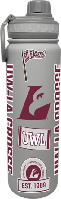 University of Wisconsin - La Crosse 24 oz. Full Wrap Bottle