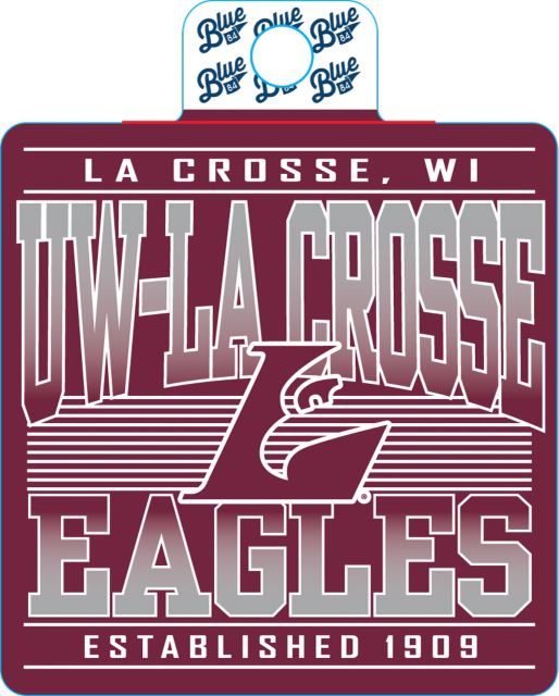 University of Wisconsin - La Crosse Eagles Full Size Sticker
